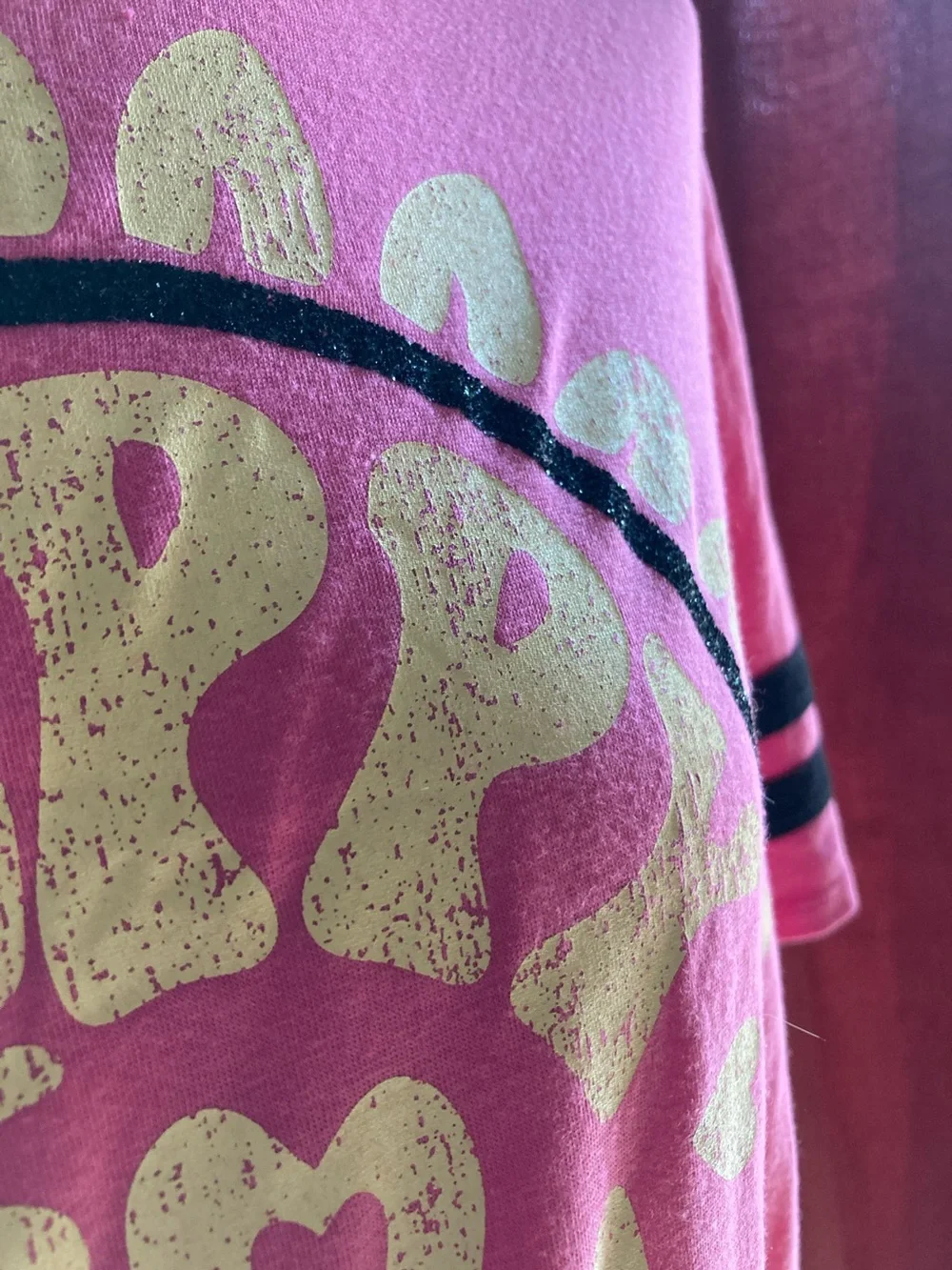 Justice Pink 'Happy Lucky' Graphic Tee
